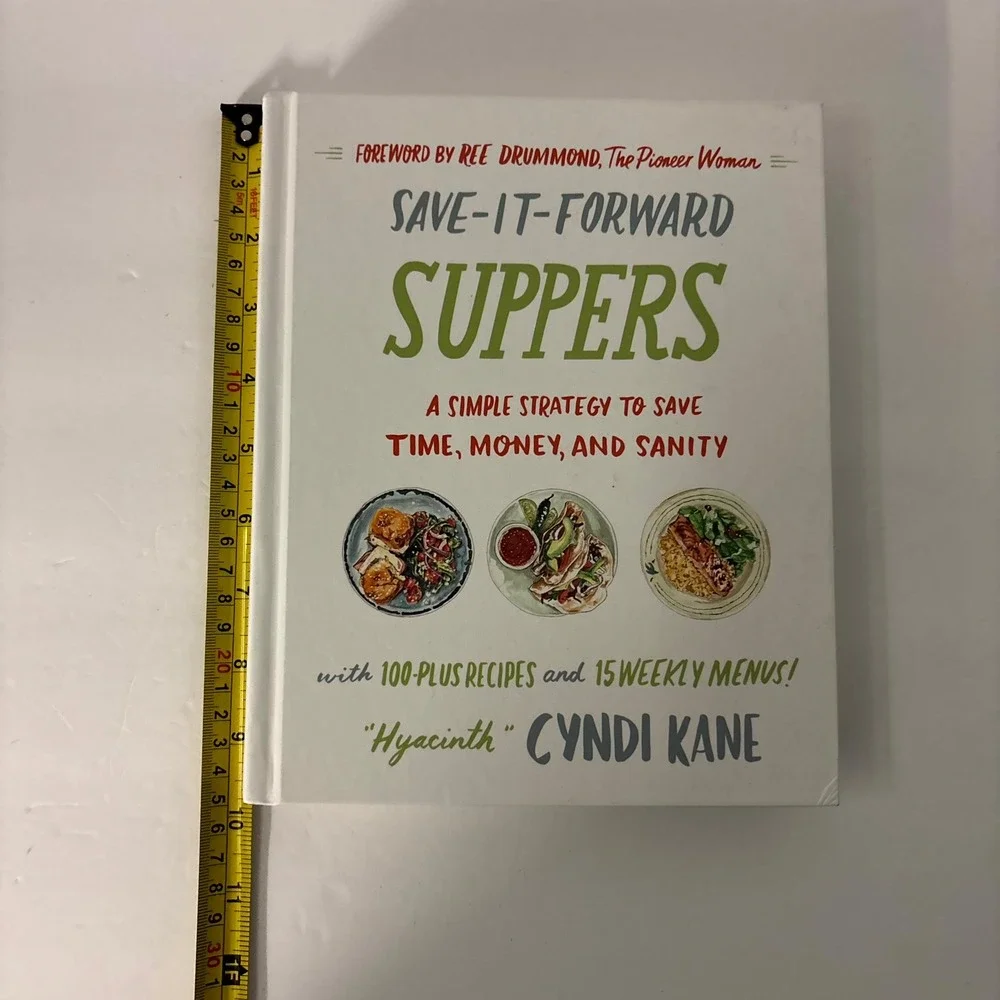 Save-It-Forward Suppers Cyndi Kane Hyacinth Hardcover Pioneer Woman Cookbook